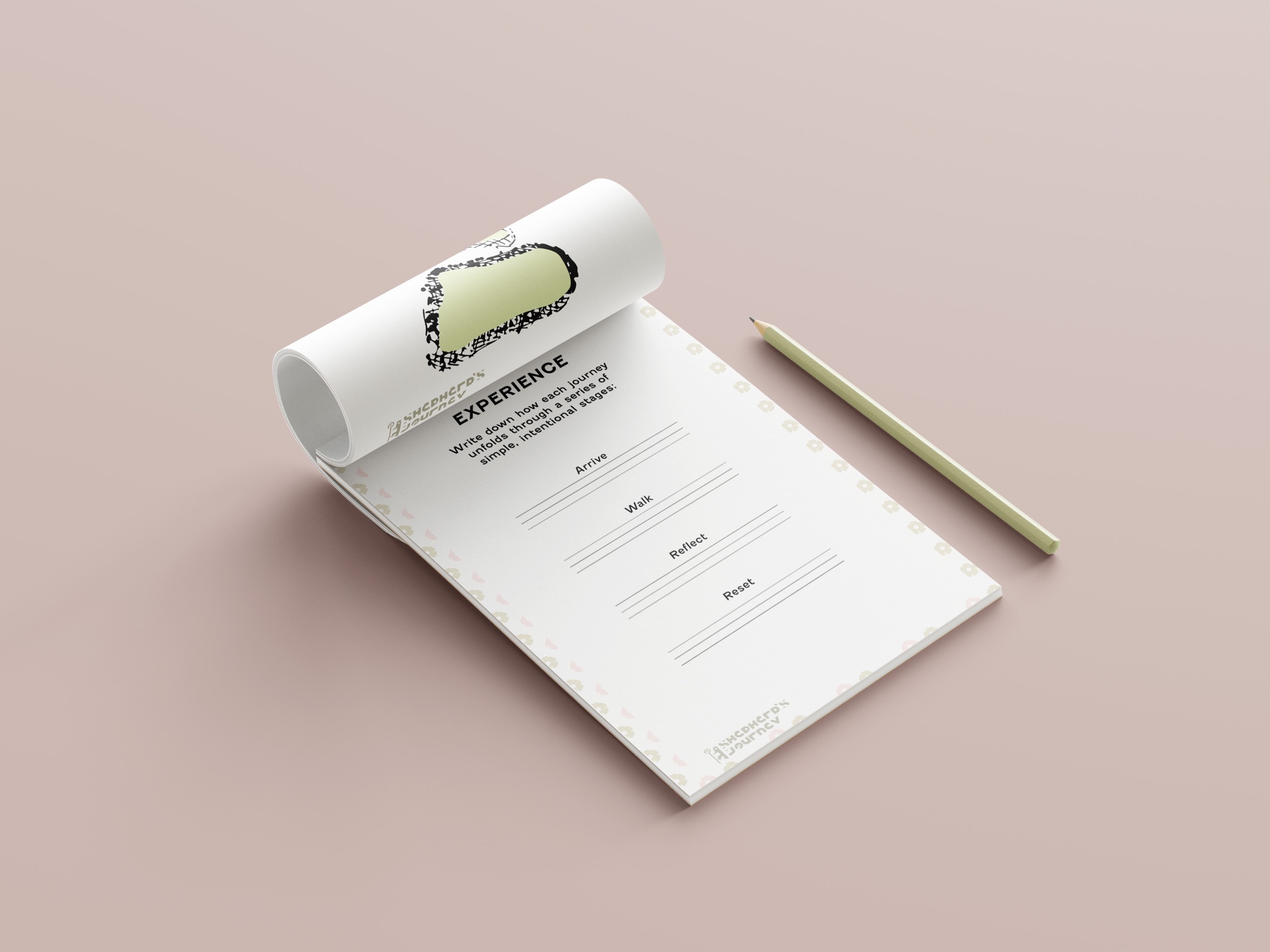 Notepad mockup