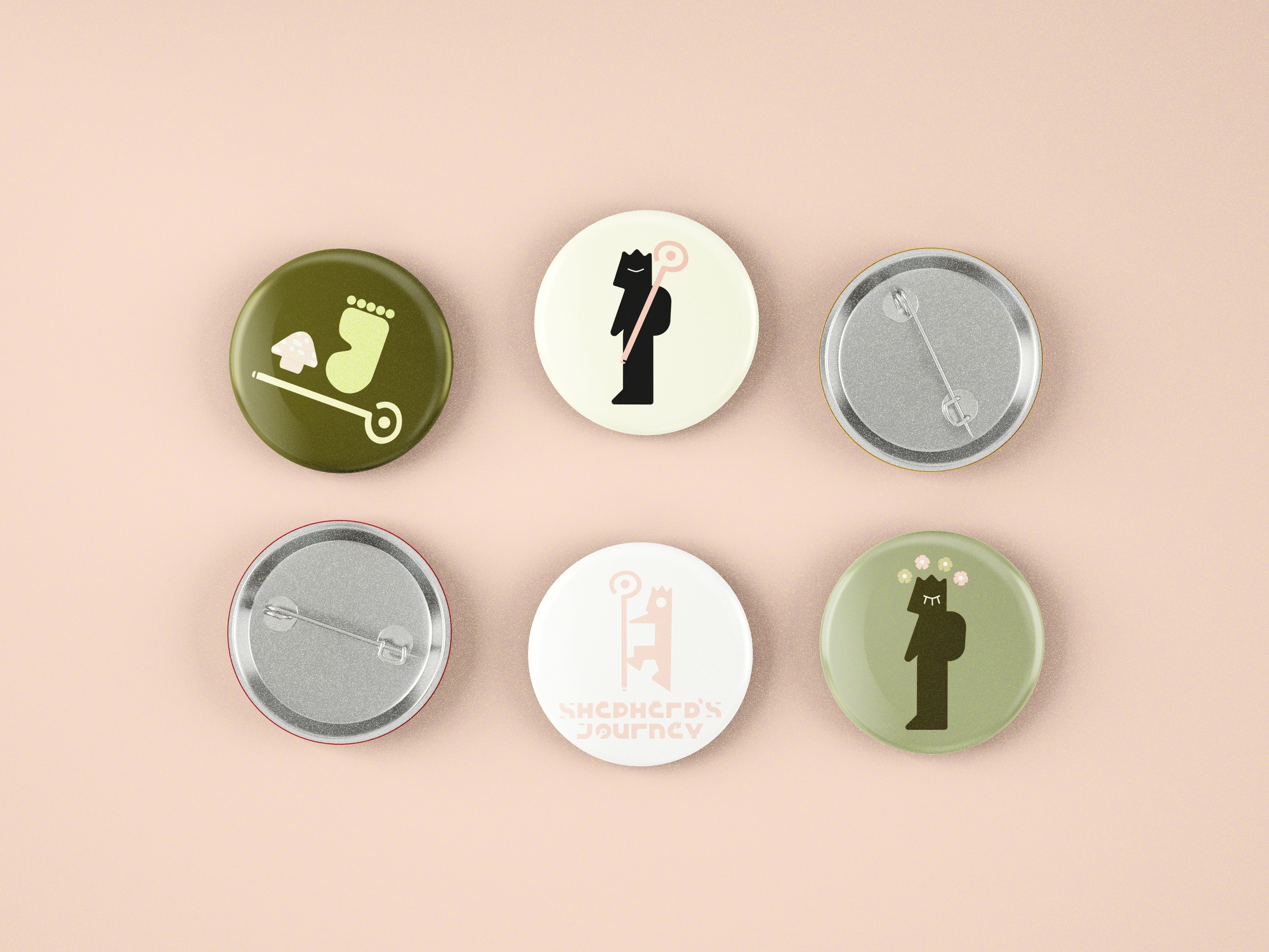 Enamel badge designs