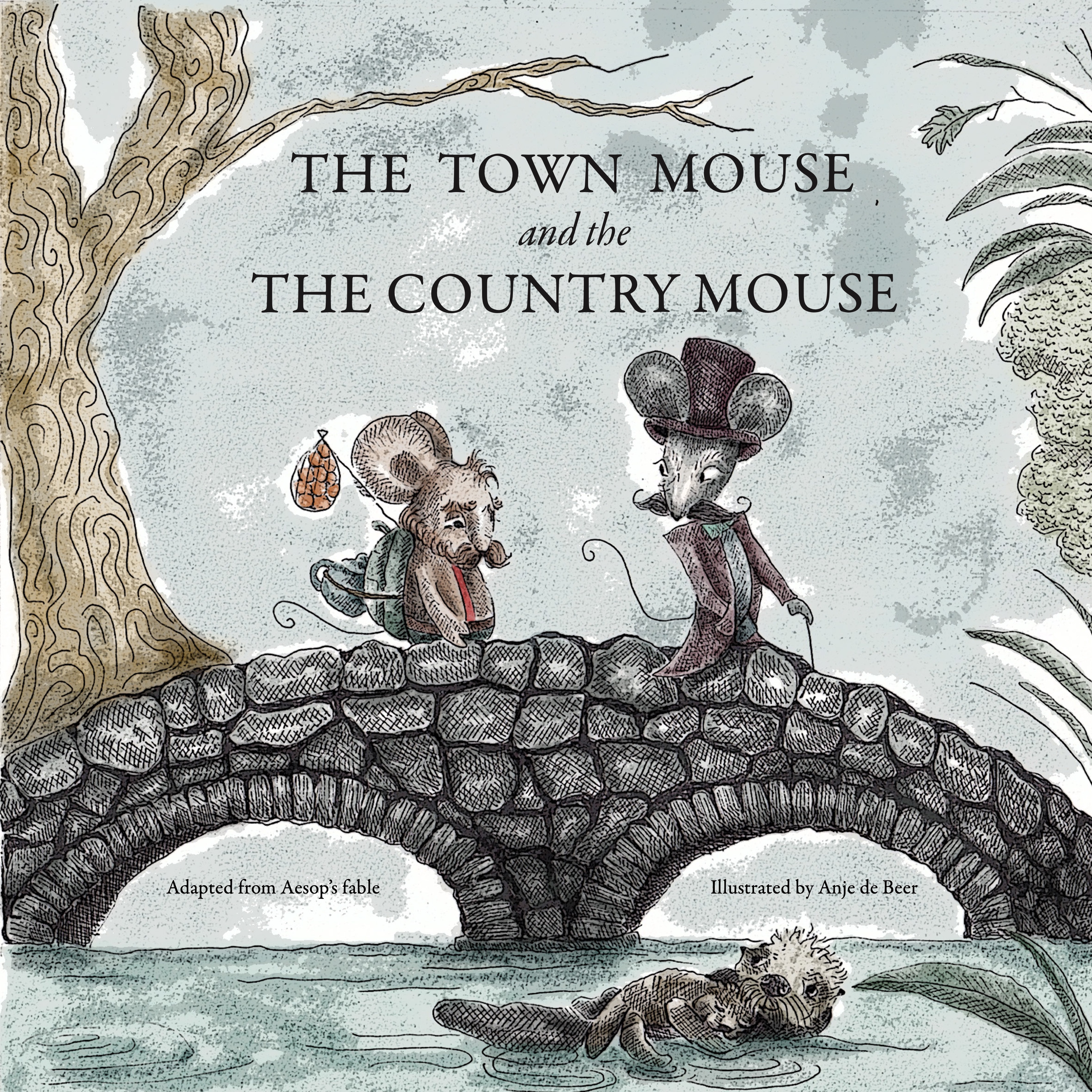 The Town Mouse and the Country Mouse — picture book cover